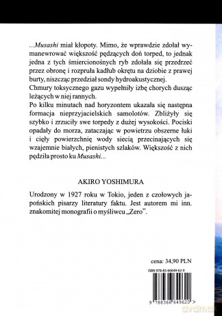 Pancernik Musashi - Akira Yoshimura [KSIĄŻKA]