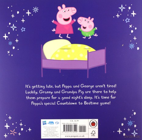 Peppa Pig Peppa's Countdown to Bedtime [KSIĄŻKA]