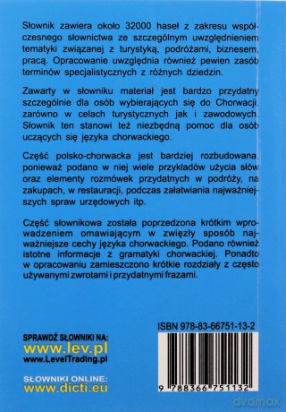 Słownik polsko-chorwacki chorwacko-polski [KSIĄŻKA]