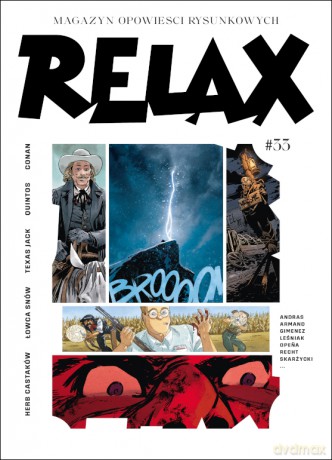Relax. Magazyn opowieści rysunkowych (Tom 33) (Limited) [KOMIKS]