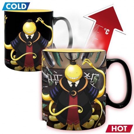 Assassination Classroom - Kubek zmieniający kolor - 460 ml - Koro Attacked