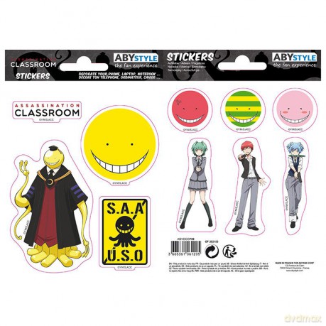 Assassination Classroom - Stickers - 16x11 cm/ 2 Sheets - Koro