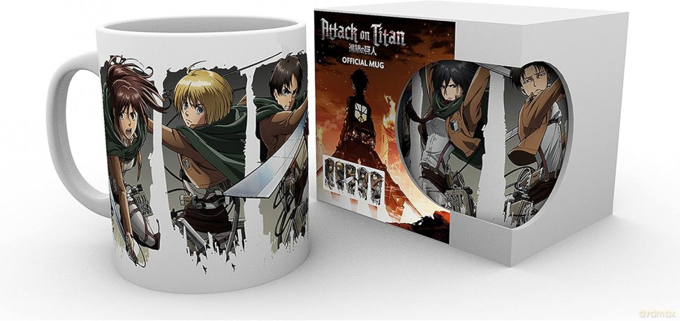 Attack On Titan - Kubek - 320 ml - Character Montage