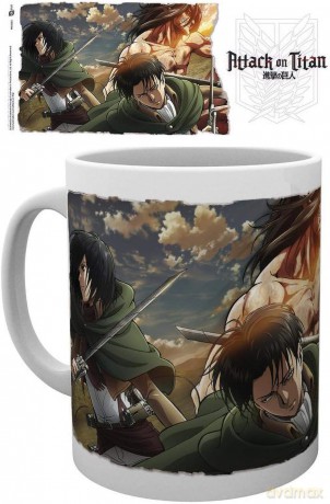 Attack On Titan - Kubek - 320 ml - Scouts - Subli - Box