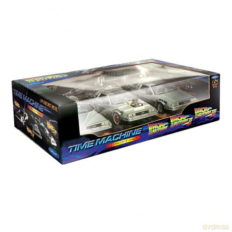 Back To The Future - 1/24 Scale Diecast Trilogy Set - 18/20 cm