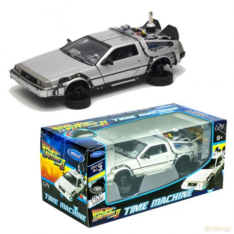 Back To The Future - Bttf Ii Delorean - 1/24 Scale - Flying Mode