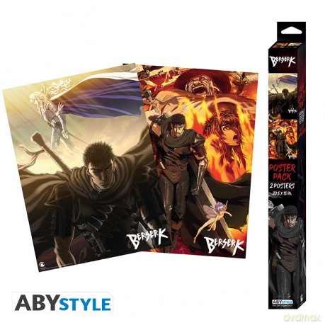 Berserk - Zestaw 2 plakatów - Artworks (52x38)
