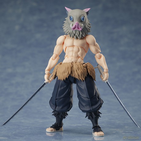 Demon Slayer - Inosuke Hashibira - Échelle 1/12 Articulée - 15 cm