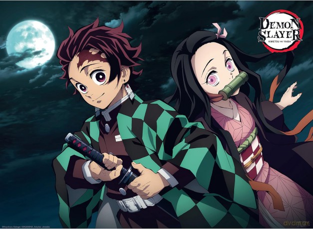 Demon Slayer - Zestaw 2 plakatów - Group & Duo (52x38)