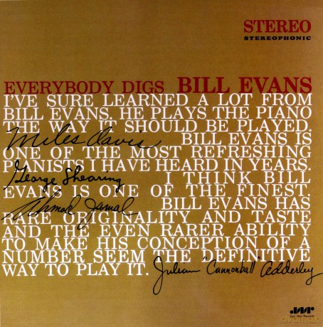 Bill Evans: Everybody Digs Bill Evans [Winyl]