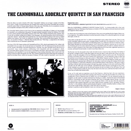 Cannonball Adderley Quintet: In San Francisco [Winyl]