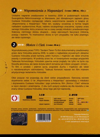 Gustaw Holoubek: O sobie (digipack) [DVD]+[CD]