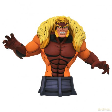 Marvel - Sabertooth - Animated Bust - 15 cm