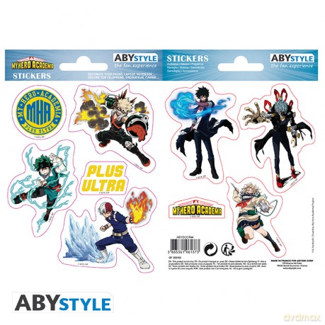 My Hero Academia - Stickers - 16x11 cm/ 2 Sheets - Heroes Villains