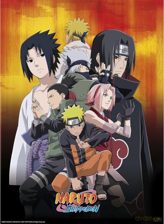 Naruto Shippuden - Chibi - Ninjas Zestaw 2 plakatów(52x38)