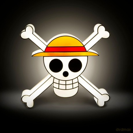 Lampka 3D LED One Piece - Skull