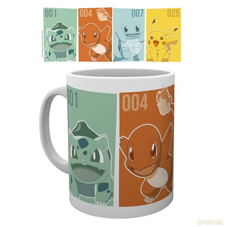 Pokemon - Kubek - 320 ml - Starters - Subli - Box