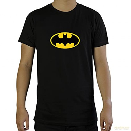 DC Comics - T-shirt Batman Logo Man Ss Black - Basic