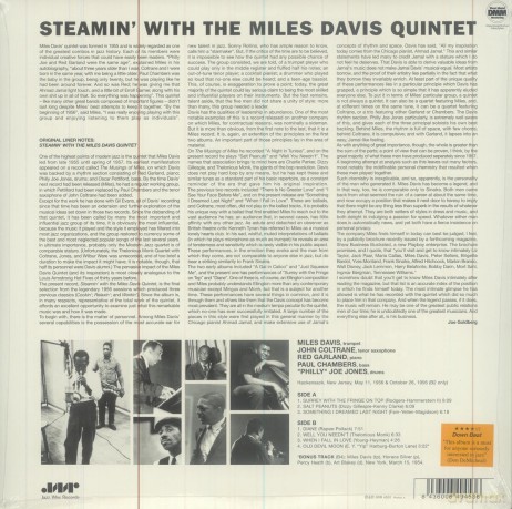 Miles Davis: Steamin´ [Winyl]