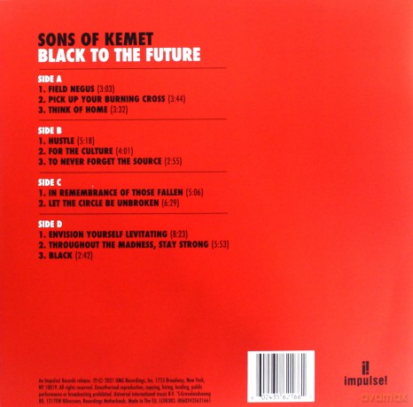 Sons Of Kemet: Black To The Future [CD]
