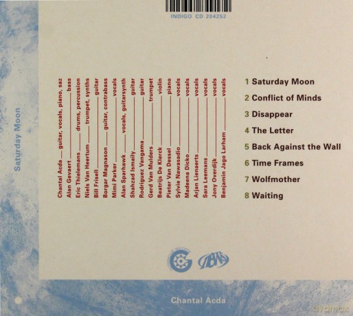 Chantal Acda: Saturday Moon [CD]