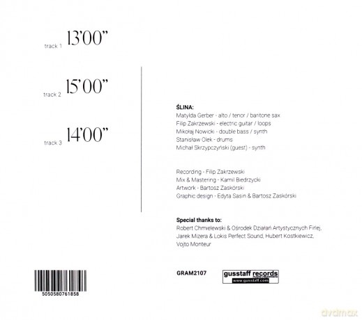Ślina: 42`00" [CD]