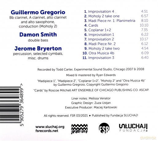 Gregorio Guillermo: Room Of The Present [CD]