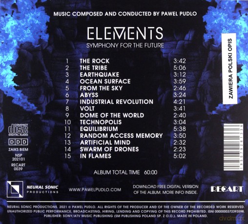 Paweł Pudło: Elements [CD]