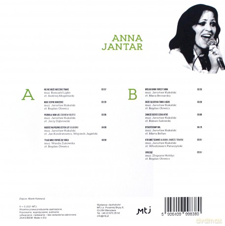 Anna Jantar: The best - Nic nie może więcej trwać [Winyl]