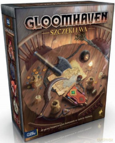 Albi Gloomhaven Szczęki Lwa Gra towarzyska