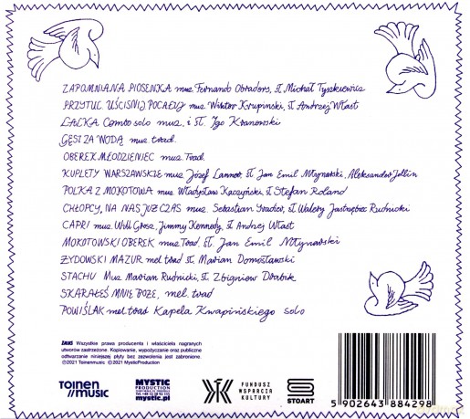 Warszawskie Combo Taneczne i Kapela Zdzisława Kwapińskiego: [CD]