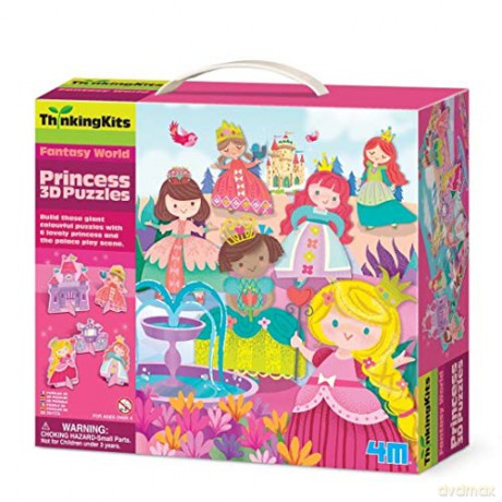 4M Puzzle 3D - Księżniczka [PUZZLE]
