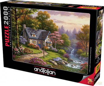 ANATOLIAN 2000 el. Chatka z wodospadem w tle [PUZZLE]