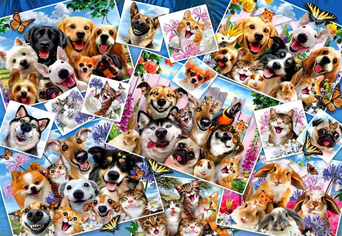 ANATOLIAN 2000 el. Collage selfie [PUZZLE]
