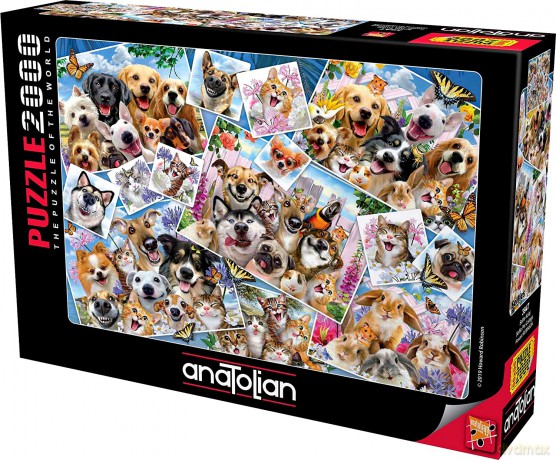 ANATOLIAN 2000 el. Collage selfie [PUZZLE]