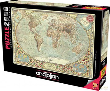 ANATOLIAN 2000 el. Mapa Świata [PUZZLE]