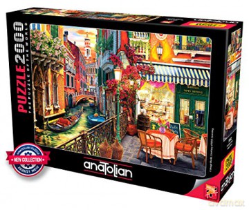 ANATOLIAN 2000 el. Wenecja, Kawiarnia nad kanałem [PUZZLE]