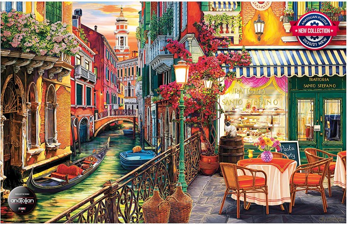 ANATOLIAN 2000 el. Wenecja, Kawiarnia nad kanałem [PUZZLE]