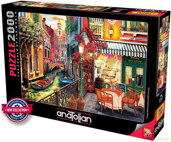 ANATOLIAN 2000 el. Wenecja, Kawiarnia nad kanałem [PUZZLE]
