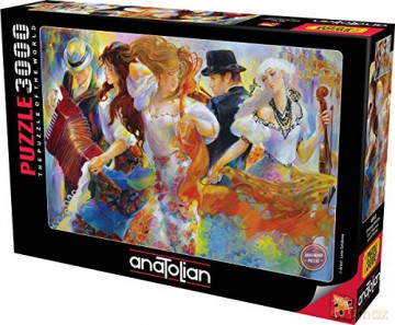 ANATOLIAN 3000 el. Kolorowe tańce [PUZZLE]