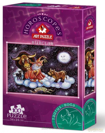 ARTPUZZLE 100 el. Znaki zodiaku - Byk [PUZZLE]