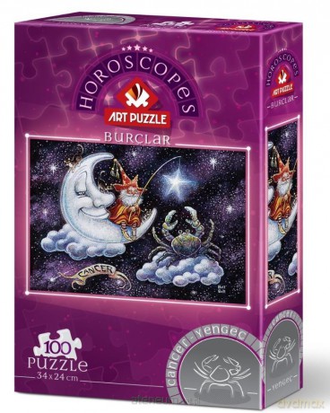 ARTPUZZLE 100 el. Znaki zodiaku - Rak [PUZZLE]