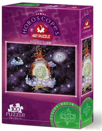 ARTPUZZLE 100 el. Znaki zodiaku - Ryby [PUZZLE]