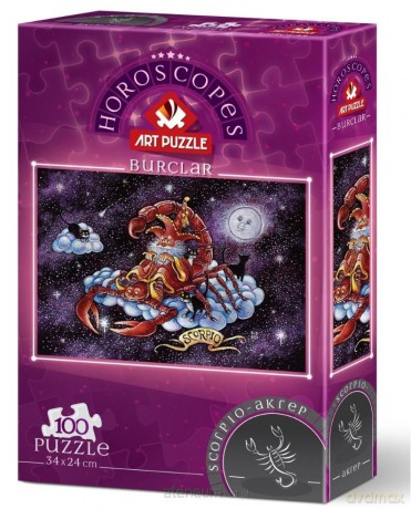 ARTPUZZLE 100 el. Znaki zodiaku - Skorpion [PUZZLE]