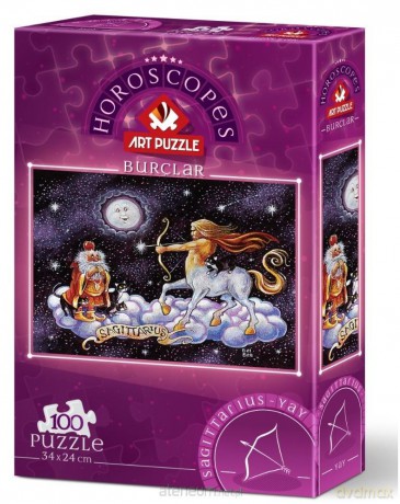ARTPUZZLE 100 el. Znaki zodiaku - Strzelec [PUZZLE]