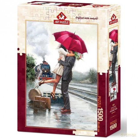 ARTPUZZLE 1500 el. Długo oczekwiany pocałunek [PUZZLE]