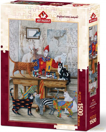 ARTPUZZLE 1500 el. Mój kolorowy świat [PUZZLE]