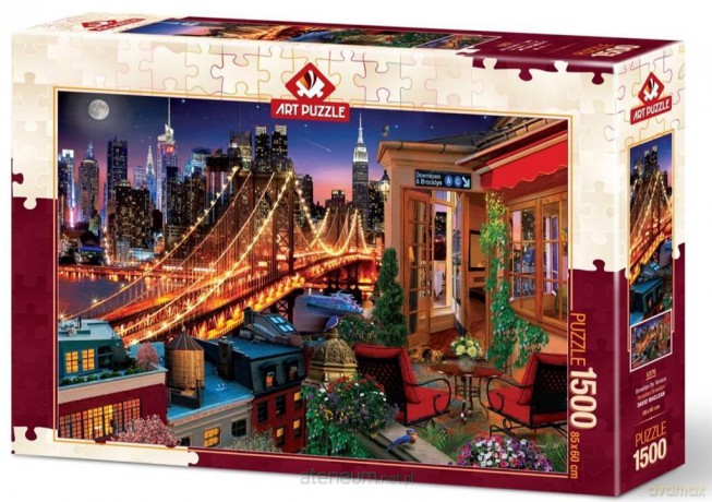 ARTPUZZLE 1500 el. Nowy York, Widok na taras [PUZZLE]