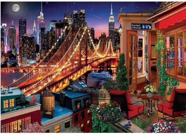 ARTPUZZLE 1500 el. Nowy York, Widok na taras [PUZZLE]