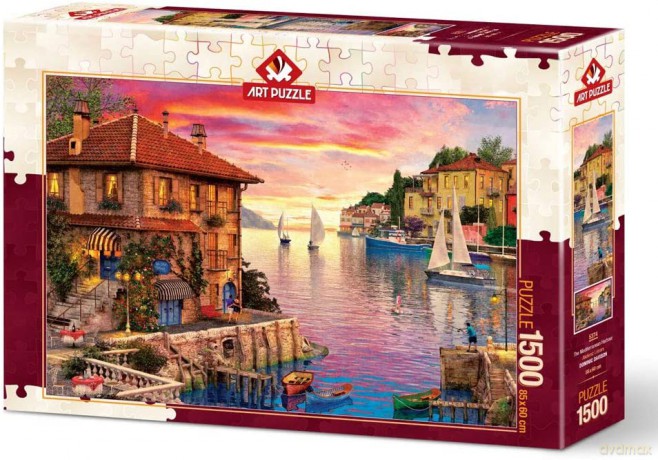 ARTPUZZLE 1500 el. Port śródziemnomorski [PUZZLE]